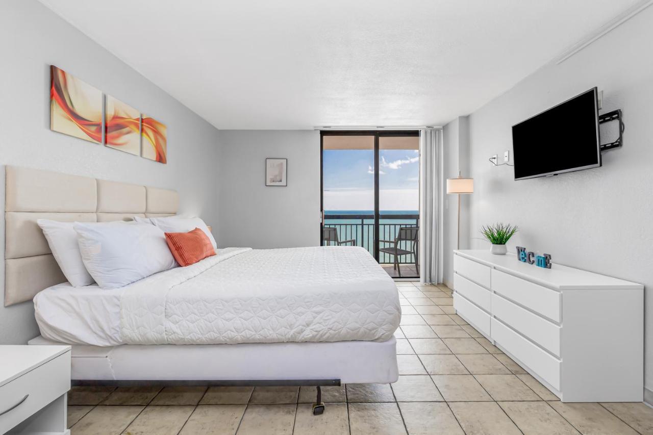 Beachfront Romantic Studio Escape W Perfect View 1212 マートルビーチ エクステリア 写真