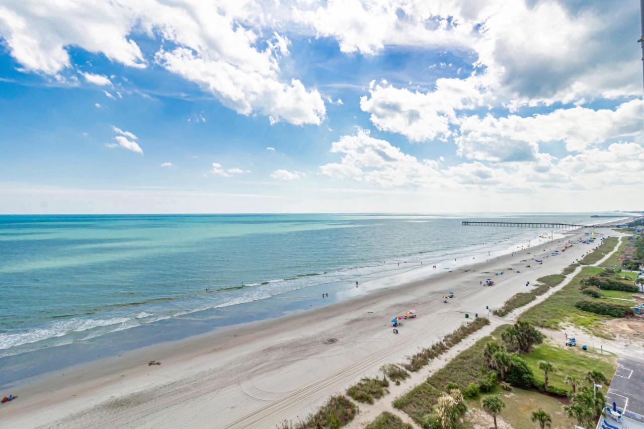 Beachfront Romantic Studio Escape W Perfect View 1212 マートルビーチ エクステリア 写真