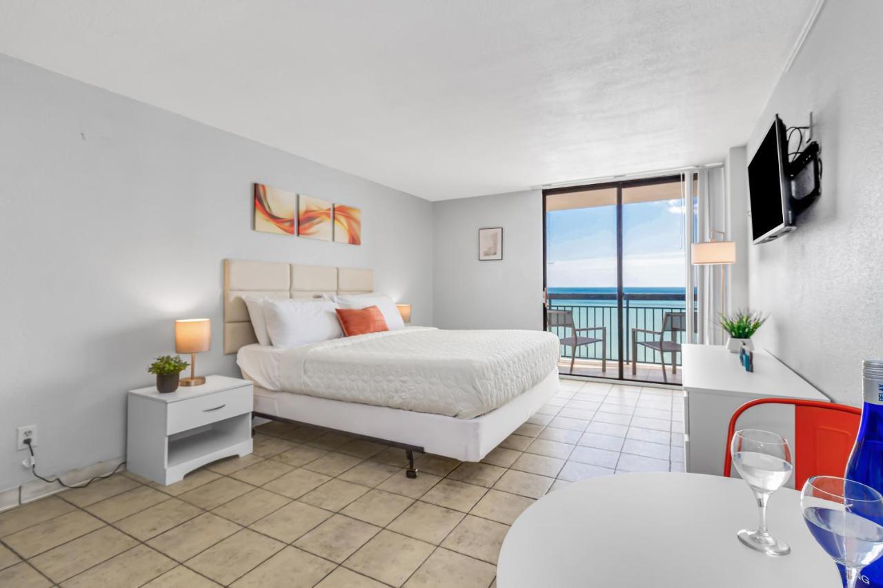 Beachfront Romantic Studio Escape W Perfect View 1212 マートルビーチ エクステリア 写真