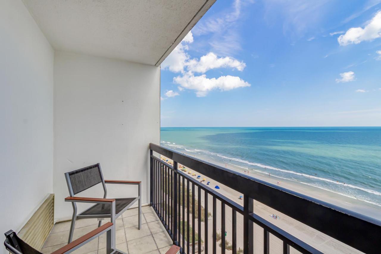Beachfront Romantic Studio Escape W Perfect View 1212 マートルビーチ エクステリア 写真